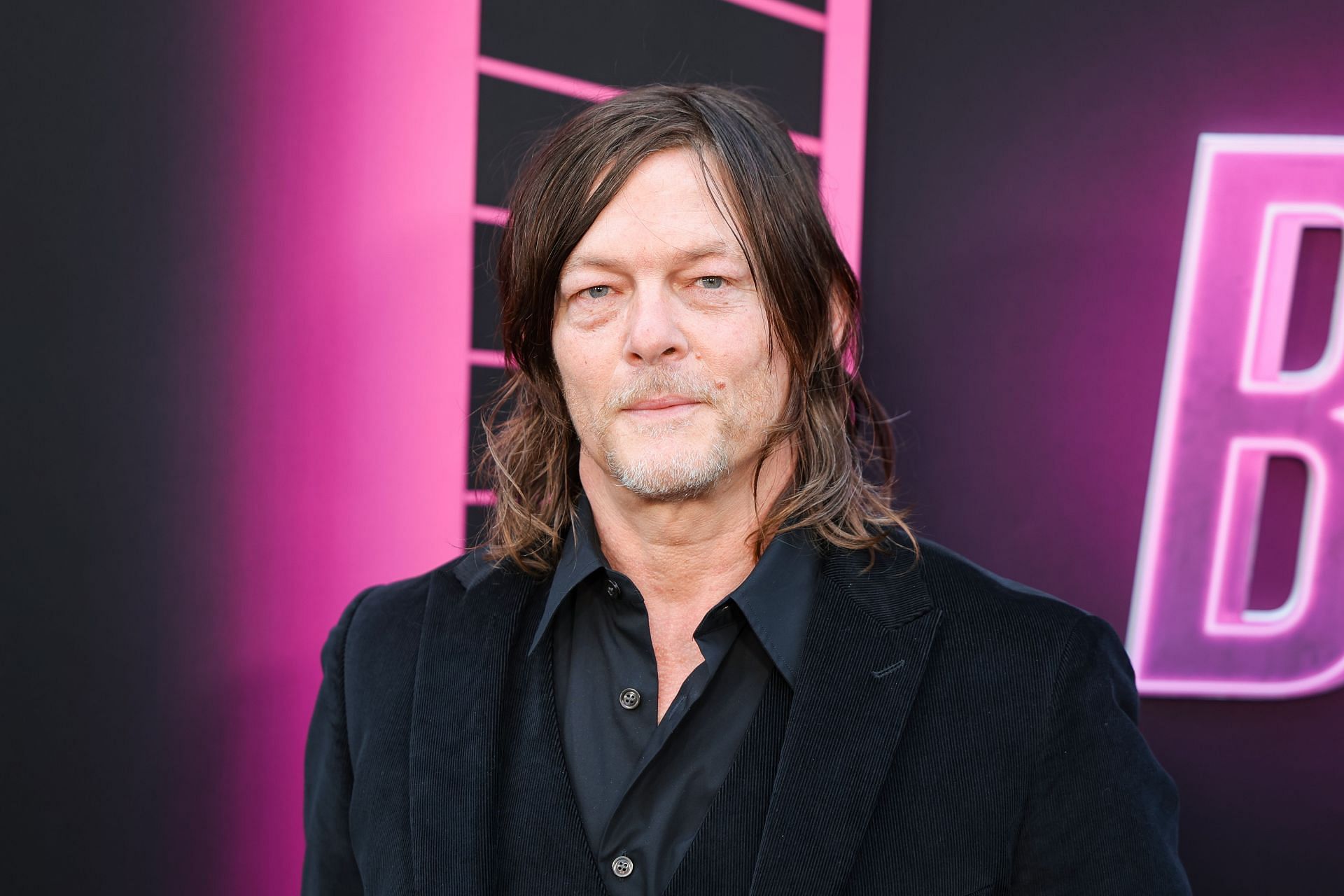 Norman Reedus arrives at the world premiere of Ballerina (Photo by Maya Dehlin Spach/WireImage)